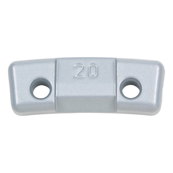 Zinc safety spoke weight, BMW and Volkswagen Group - BAW-74Z-ZINC-PLG-VW/BMW-COAT-10G