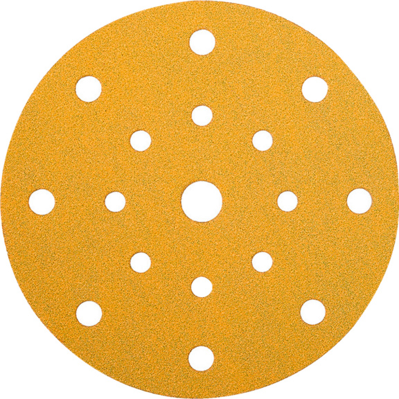 Sandpaper disc Mirka Gold - SANDDISC-MIRKA2367909951-150MM-17L-P500