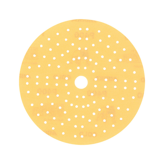 Sandpaper disc Mirka Gold - SANDDISC-MIRKA236CH09941-D150-121L-P400