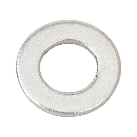 Rondelle plate Pour écrous et vis à tête hexagonale DIN 125, acier inoxydable A2 - ROND-DIN125-140HV-A2-A-D43,0