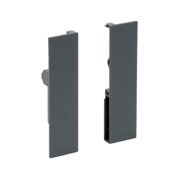 Panel bracket For slide box as internal extension H135 - COVBRKT-(F.SLIDBOX-H135)-GREY