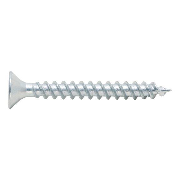 ASSY<SUP>®</SUP> 3.0 zinc-plated blue chipboard screw - SCR-CS-WO-AW10-(A2K)-3X40/35