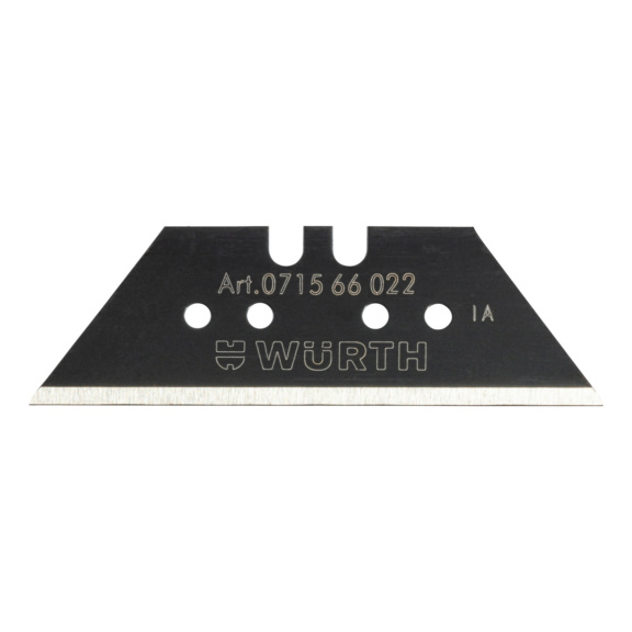 Trapezoid blade, black - 1