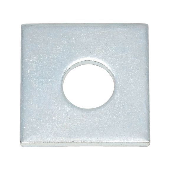 Rondelle carrée DIN 436 acier zingué - ROND-DIN436-(A2K)-24,0X70X6