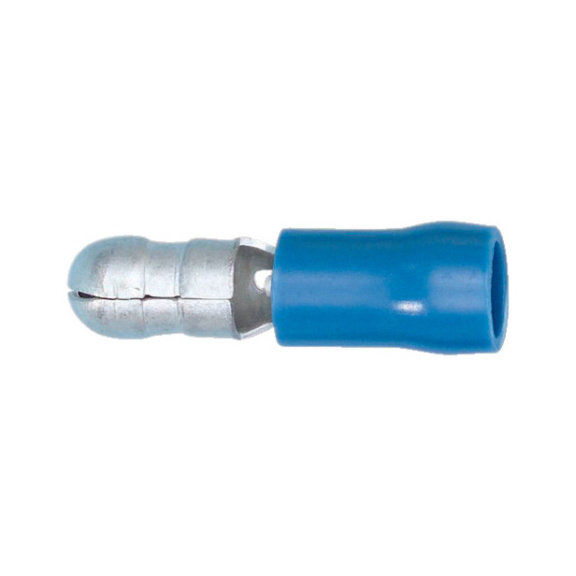 Crimp cable lug, round connector PVC-insulated