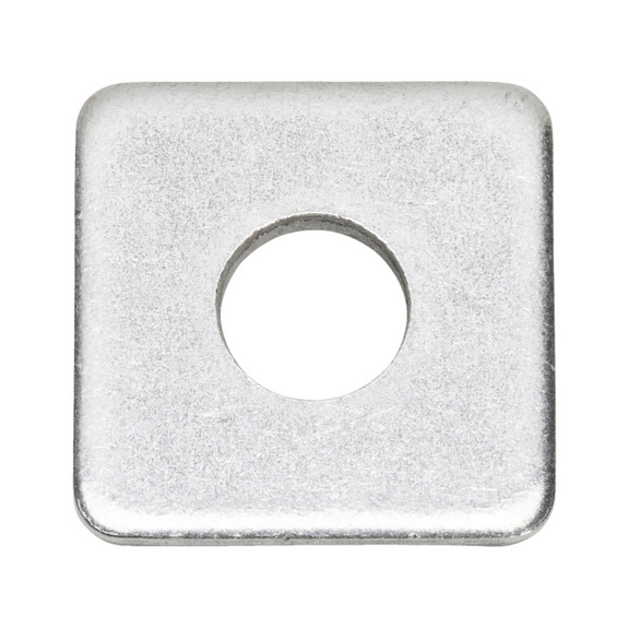 Rondelle carrée pour connecteur bois DIN 436 acier brut - ROND-DIN436-22,0X60X5