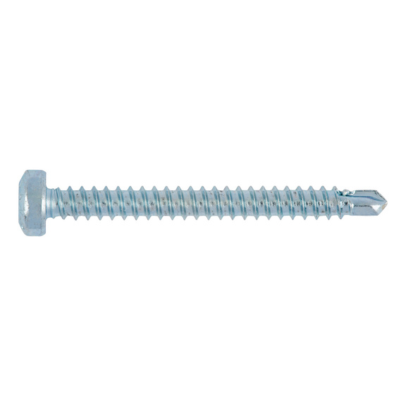 pias<SUP>®</SUP> drilling screw, flat head with AW drive - 1