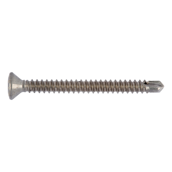 pias<SUP>®</SUP> drilling screw, raised countersunk head with AW drive - 1