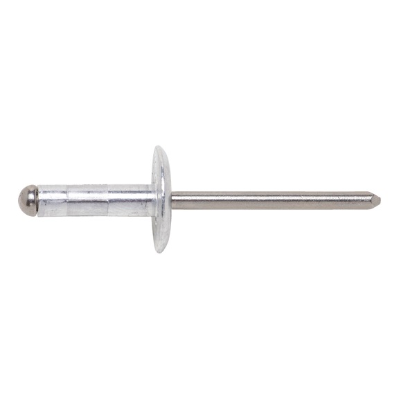 GOEBEL 250 Hochfeste Blindnieten Stahl 6,4 X 24,5 Mm Flachkopf Nieten Premium Lock