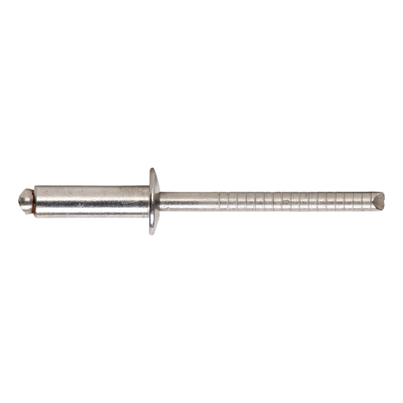 Rivet aveugle ISO 15983 tête plate A2/inox A2 - RIV-ISO15983-A2/A2-(6,0-8,0)-5,0X12,0