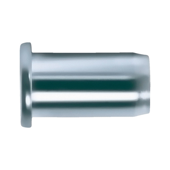 Rivet nut with round pan head - 1