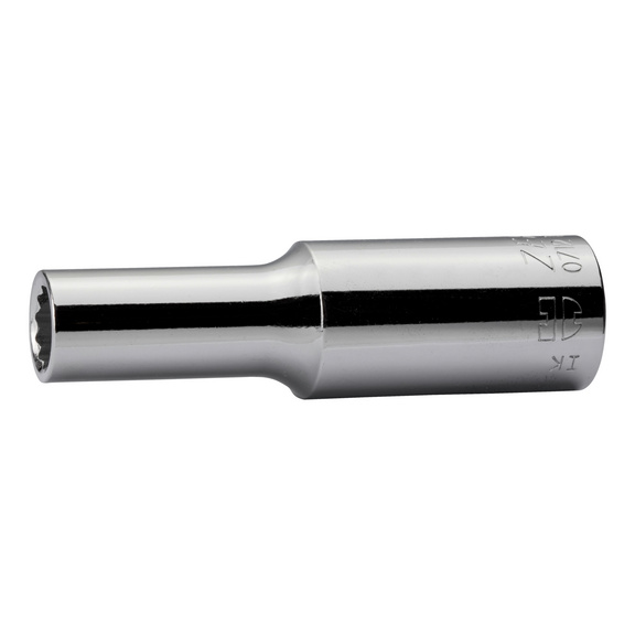 1/2 inch POWERDRIV<SUP>®</SUP> socket wrench insert metric, bi-hex, long - SKTWRNCH-1/2IN-LONG-BIHEX-WS28