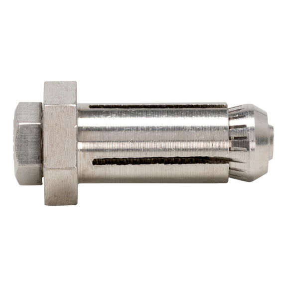 Fixation à profilé creux BoxBolt<SUP>®</SUP> Acier inoxydable A4, avec marquage CE - FIXPROFCREUX-BQ1S16-(5-35)-A4-M16