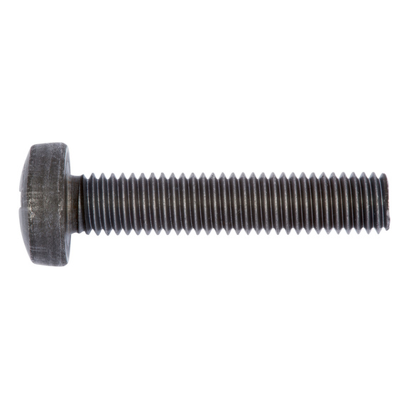 Oval-head screws with H cross recess DIN 7985, steel 4.8, plain - SCR-RSD-DIN7985-4.8-H2-M4X10