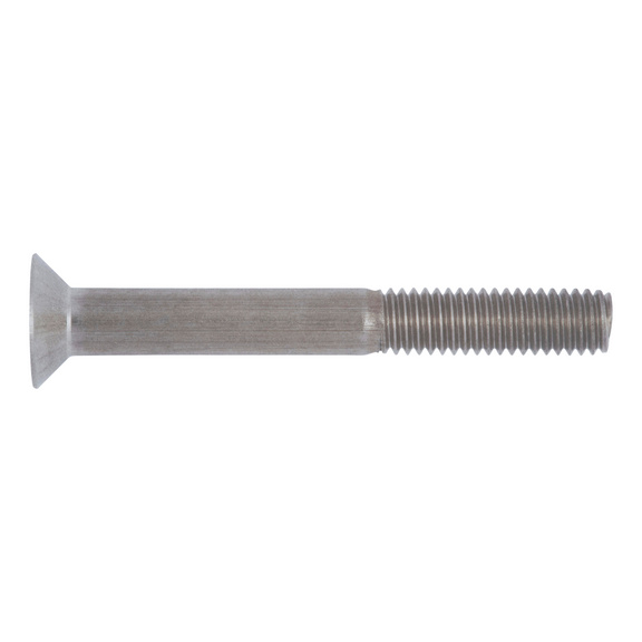 ASME B18.3 ac inox 18-8 non allié UNC - SCR-FLT-SOC-(18-8)-6_32X5/16