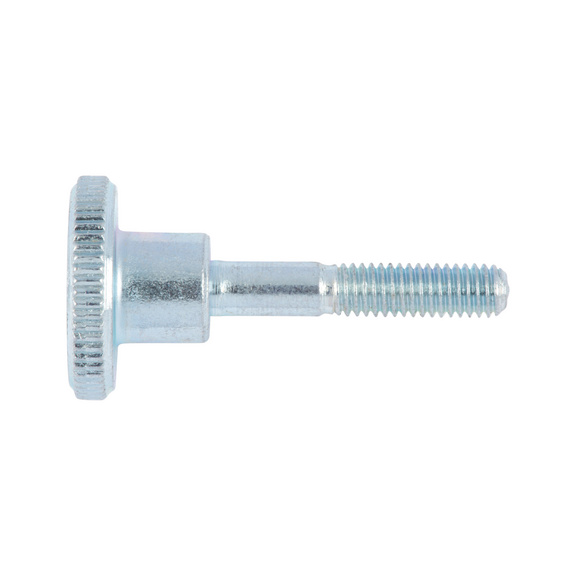 Knurled thumb screw, high profile - SCR-KNRL-DIN464-5.8-(A2K)-M5X16