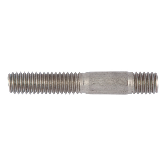 Stud with threaded end ≈ 1.25 d DIN 939, A4 stainless steel, plain - STUD-DIN939-A4/70-M24X55