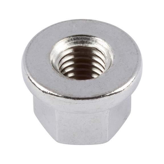 Hexagonal nut with collar, 1.5xd high DIN 6331, A4 stainless steel - 1