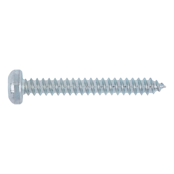 Pan head tapping screw, shape C with AW drive - 1