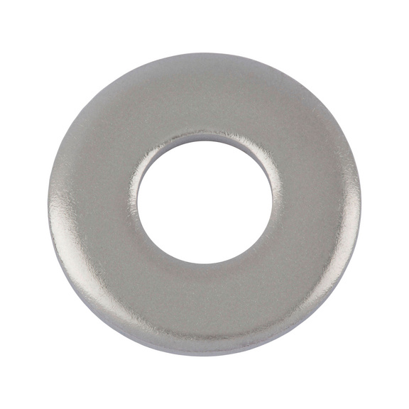 Rondelle Pour vis avec goupille élastique robuste DIN 7349, acier inoxydable A2 - ROND-DIN7349-A2-D19,0