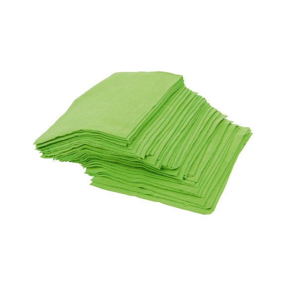 Microfibre cloth BASIC - MICROCLTH-BASIC-GREEN-40X40CM