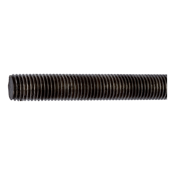 Threaded rod DIN 976, steel 4.8, plain, shape A - THRPCE-DIN976-A-4.8-M6X140