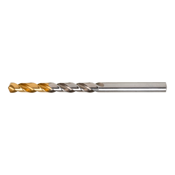 Twist drill bits HSS DIN 338 type RN TIN head - DRL-TWST-MET-DIN338-HSS-TIN-D8,0MM