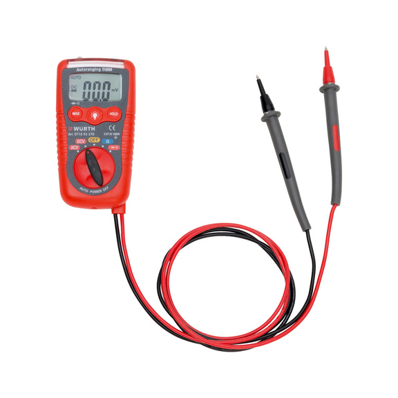 Mini digital multimeter - MULTIM-DGT-SMALL-(VOLTAGETEST-NOCONTACT)