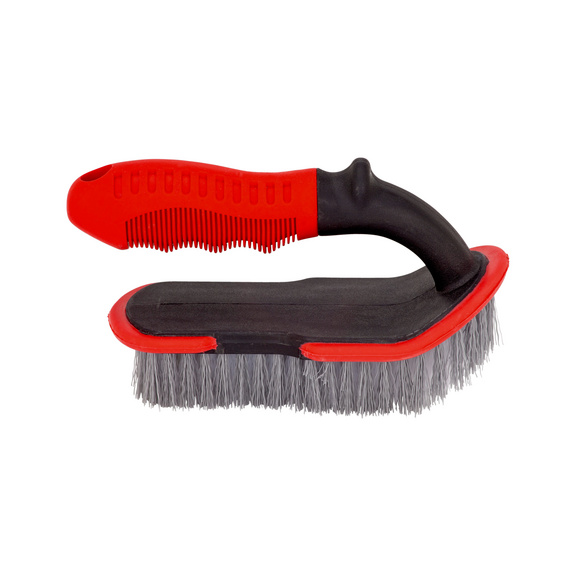 Upholstery and carpet brush - BRSH-UHLST/CARPE-RED-175X90X110MM