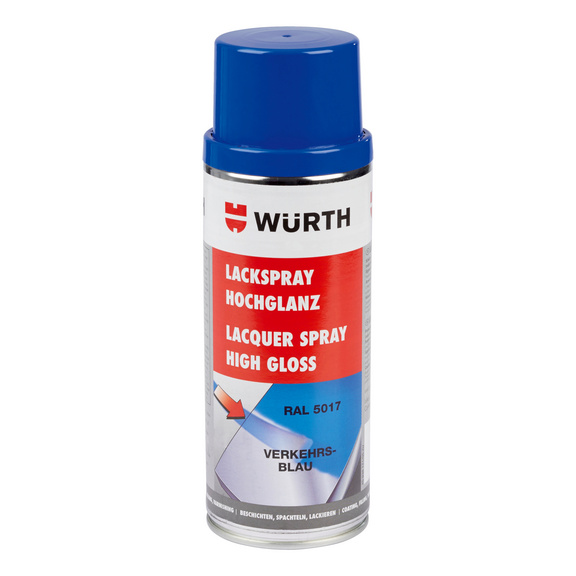 Paint spray, high gloss - PNTSPR-RAL5017-TRAFFICBLUE-400ML