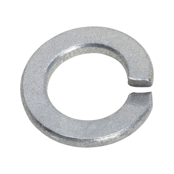 Lock washer, inch DIN 127, spring steel, mechanically applied zinc coating - RG-SPG-DIN127-B-(MZN)-1/2ZO