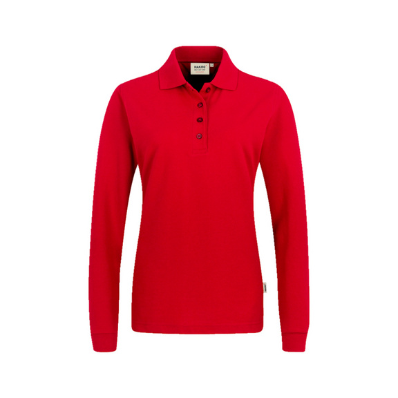 Polo à manches longues pour femmes, Hakro 215 - LONGSLEEVE-POLO-WOMAN-HAKRO-215-02-XXL