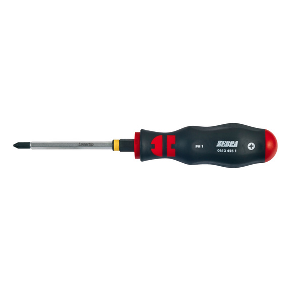 PH laser tip screwdriver with hexagon shank - SCRDRIV-PH2X100-LASERTIP