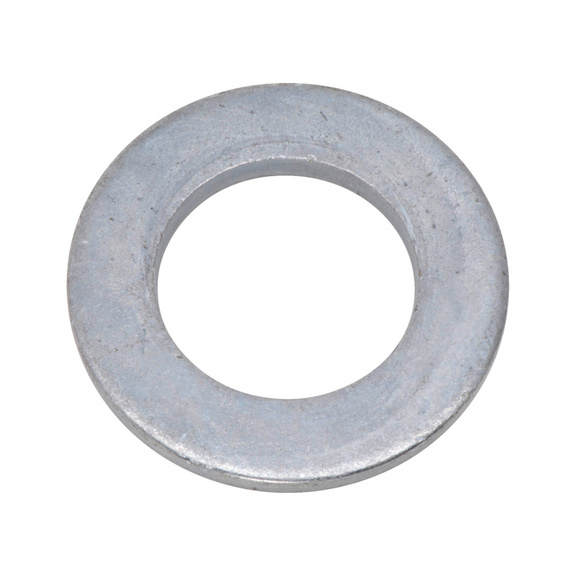 Flat washer without chamfer DIN EN ISO 7089, steel, hot-dip galvanised (hdg) - WSH-ISO7089-200HV-(HDG)-10