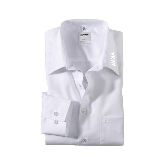 Business shirt - AKKA HEMD LUXOR 1/1 WEIß GR.47