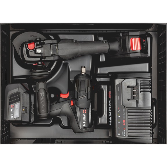 Acquista M CUBE ASS AWS 18 V 2in1 valigetta kit 7 pz online Wurth AG