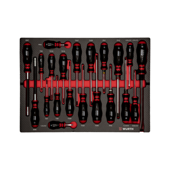 System assortment 8.4.1, screwdriver 21 pieces - SCRDRIV-SET-BMOP-21PCS