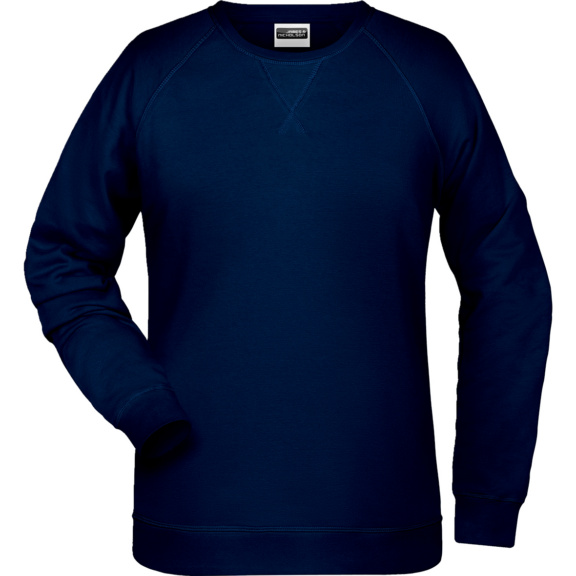 Work pullover Daiber 8021 sweatshirt ladies' - WMSWEATSHIRT-DAIBER8021-NAVY-R&S-S-SPC