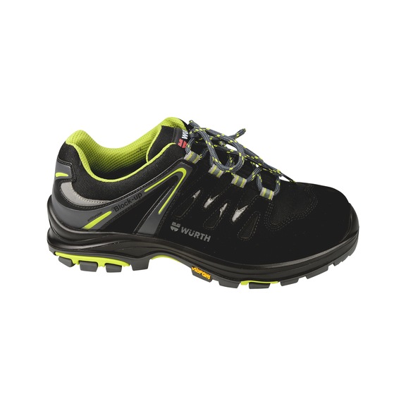 Chaussures de securite basses S3 Flex Running noir jaune fluo WURTH