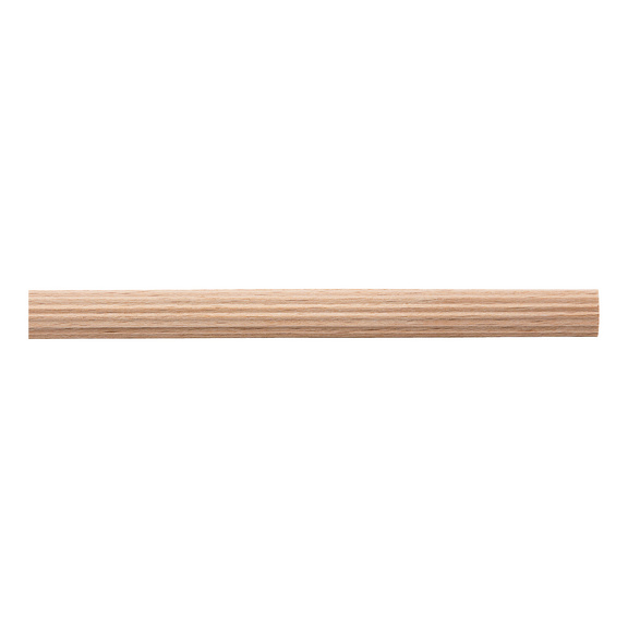 Serrated rod - ROD-WO-BEECH-6X1000