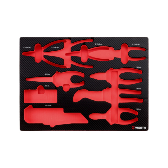 System insert circlip pliers set 8.4.1, 25 pcs. - 1