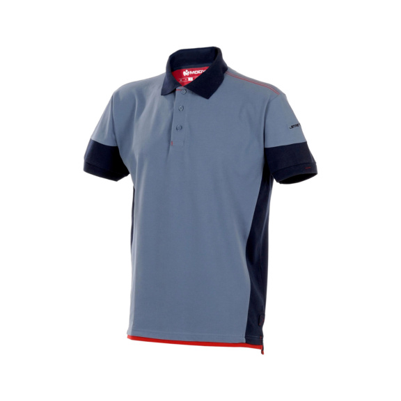 Stretch-fit polo shirt - POLO-SHIRT STRETCHFIT BLUE L