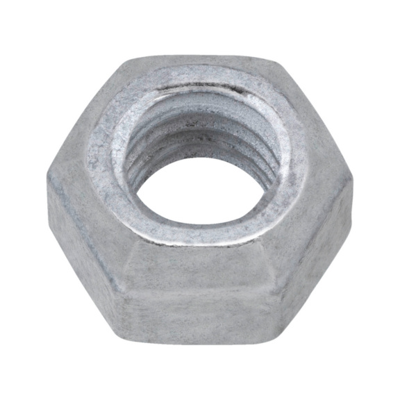 Ecrou hexagonal ISO 7042 acier 8 galvanisé à chaud (hdg) - NUT-HEX-SLOK-ISO7042-8-WS16-(HDG)-M10