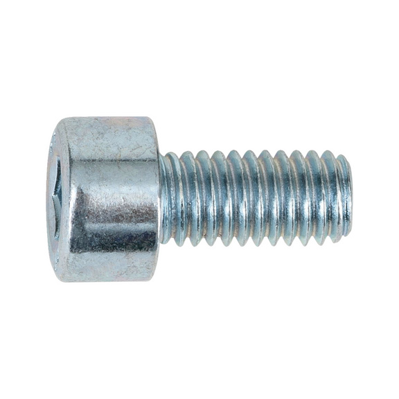 Hexagon Socket Head Cap Screw full thread ISO 4762/DIN 912, steel 8.8, zinc-plated, blue passivated (A2K), with full thread - SCR-CYL-ISO4762-8.8-(A2K)-M8X70/70