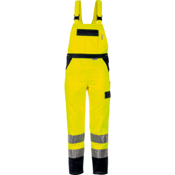 High-visibility dungarees Planam - DUNGAREE-PLANAM-2027027-SZ27