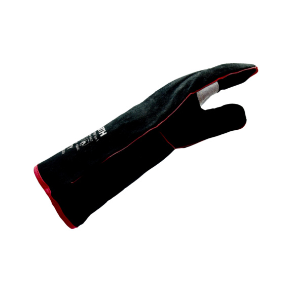 Welding glove Lefty - WELDGLOV-COWSPLITLEATHER-BLACK-LEFT-16IN