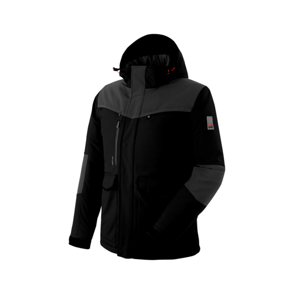 Winter softshell jacket Stretch X logo E. F. - SOFTSHLJAK-WINTR-E.F.-STRX-BLK-XS-SPC