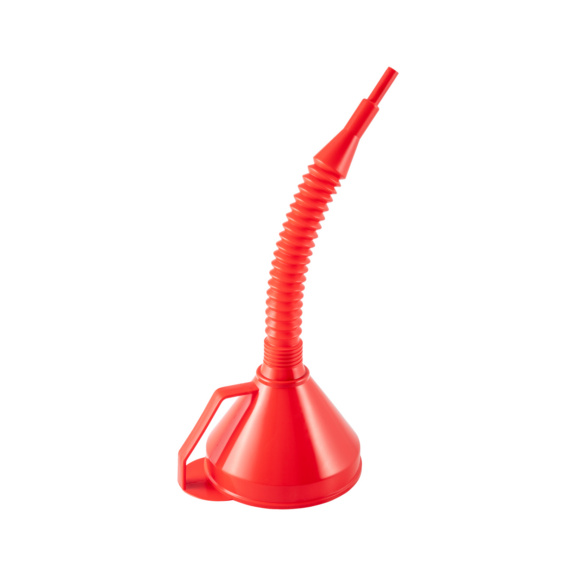 Plastic funnel With removable sieve - FUNL-PLA-FLEXIBLEPIPE-D160MM