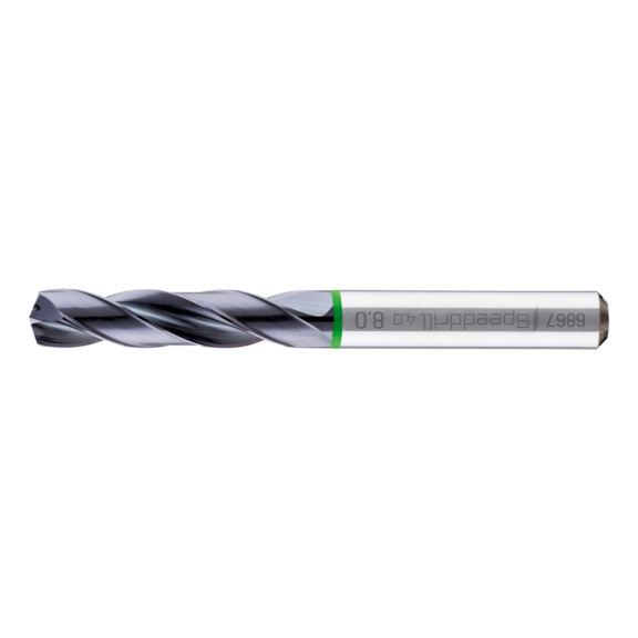 Foret carbure HPC Speeddrill 4.0-Universal, DIN 6537K, 3xD court, 4 listels, avec refroidissement interne - DRL-SP4.0-DIN6537K-UV-AD-IK-HB-D11,2MM