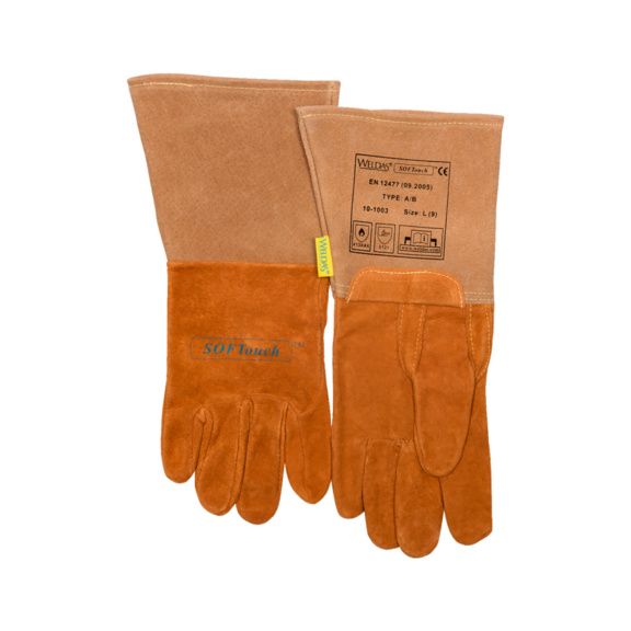 Welding glove - GLOV-WELDAS-SOFTTOUCH-10-1003-XL/9,5